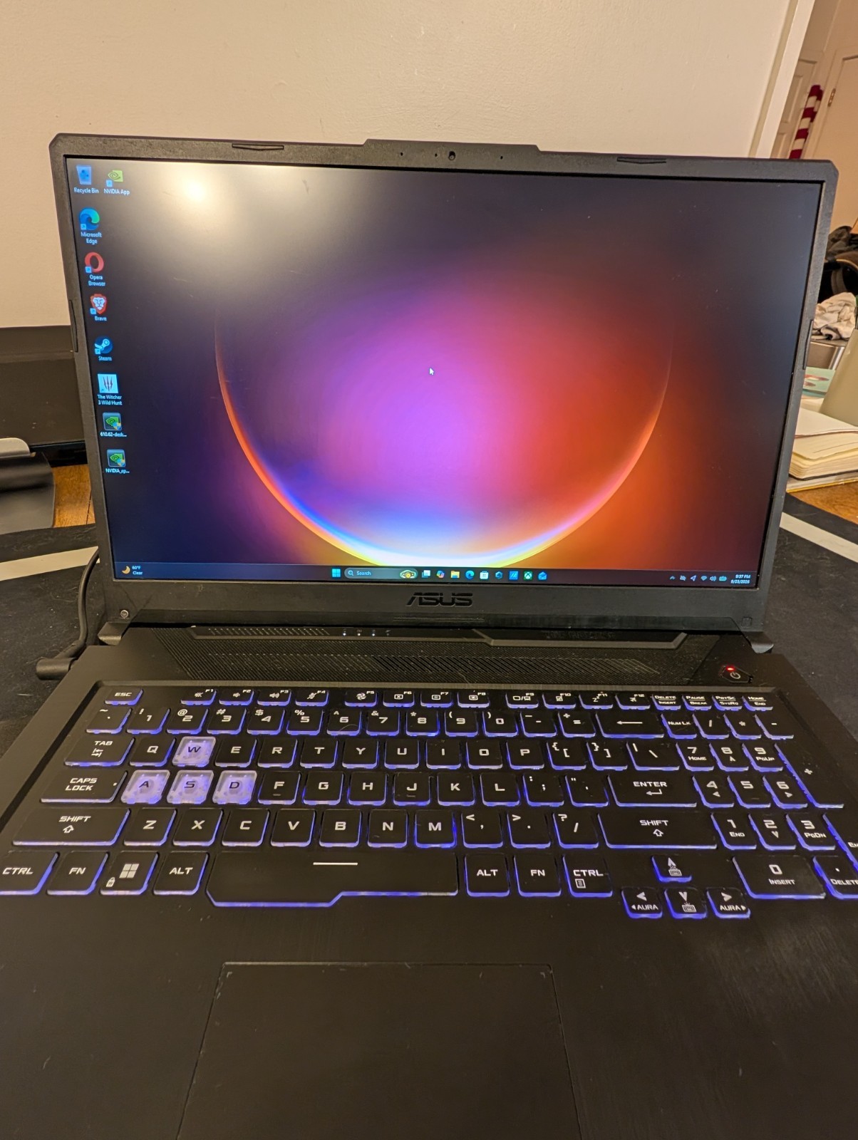 ASUS TUF Gaming A17 Laptop - AMD Ryzen 7, 8GB ddr5 RAM, 500GB SSD, RTX 2050 