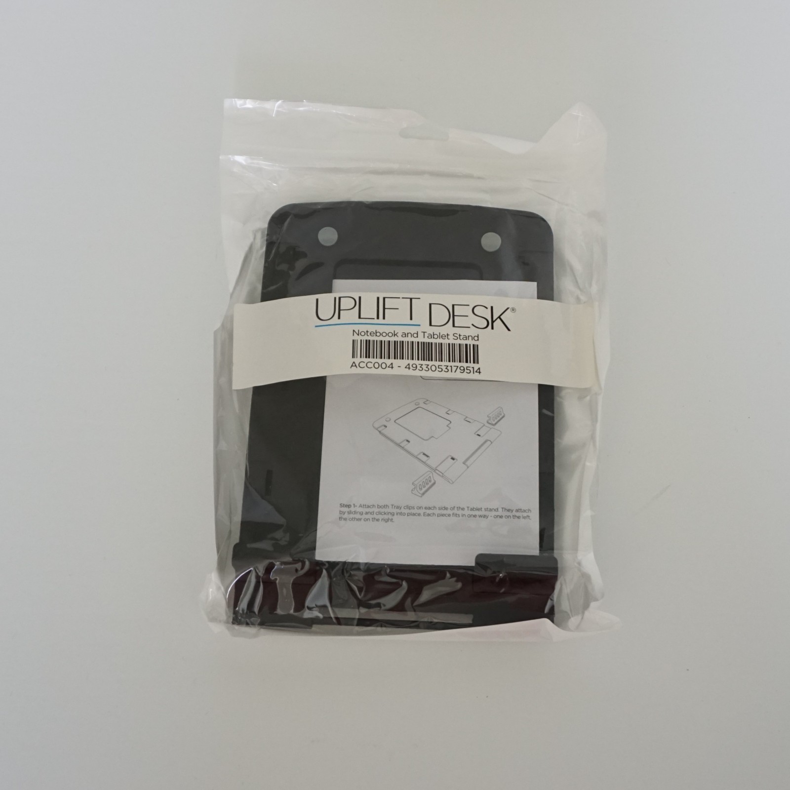 UPLIFT Desk Notebook and Tablet Stand Black ACC004 NEW