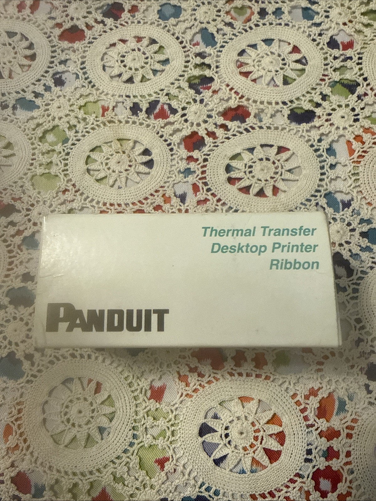 NEW PANDUIT Ink Ribbon Thermal Transfer Printer Resin Black RMER4BL