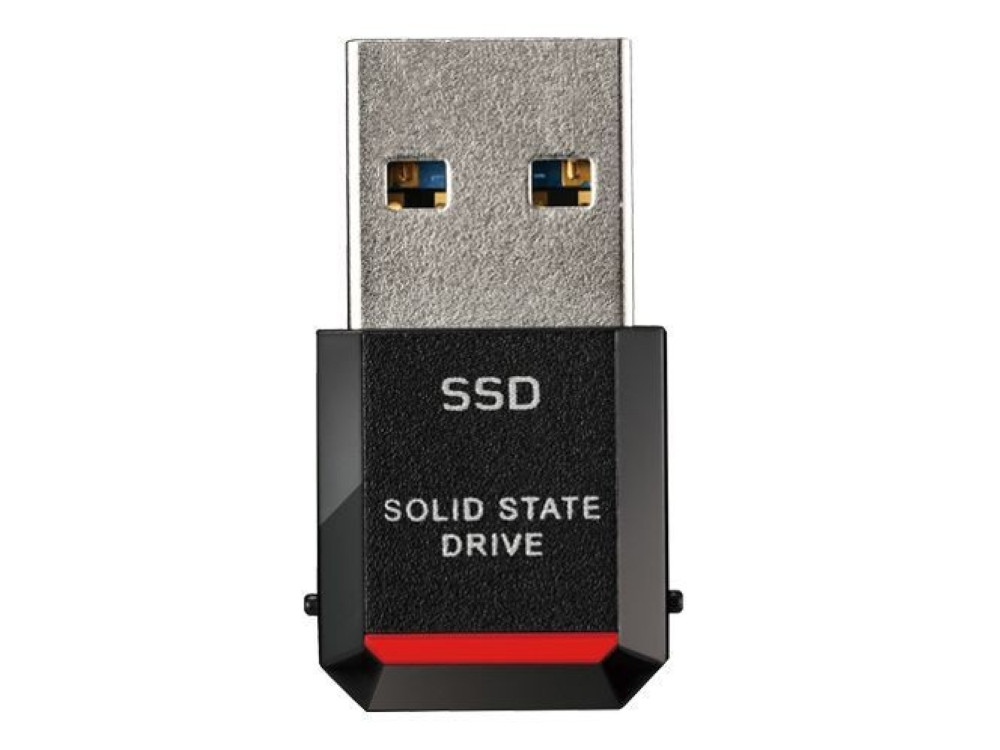 BUFFALO Ultra Compact Portable SSD 500GB - USB3.2 Gen2 SSD-PST500U3-BA External