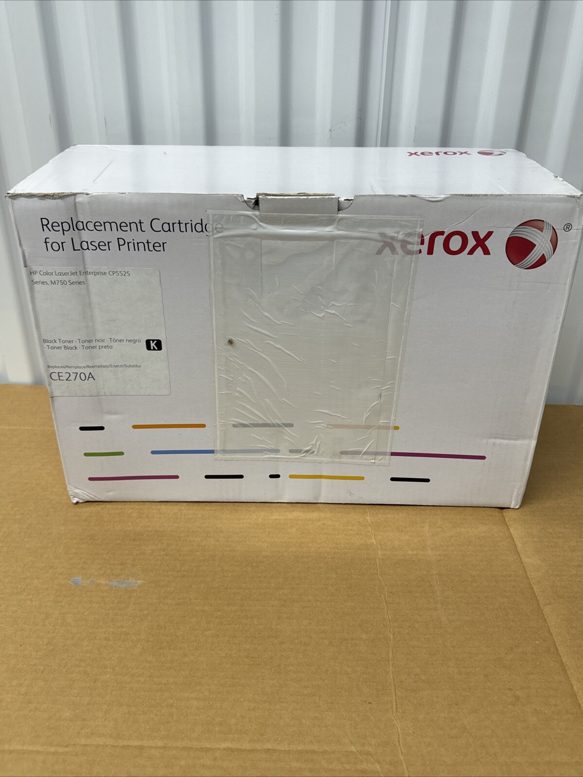 XEROX HP Color LaserJetCP5525 Series BLACK 