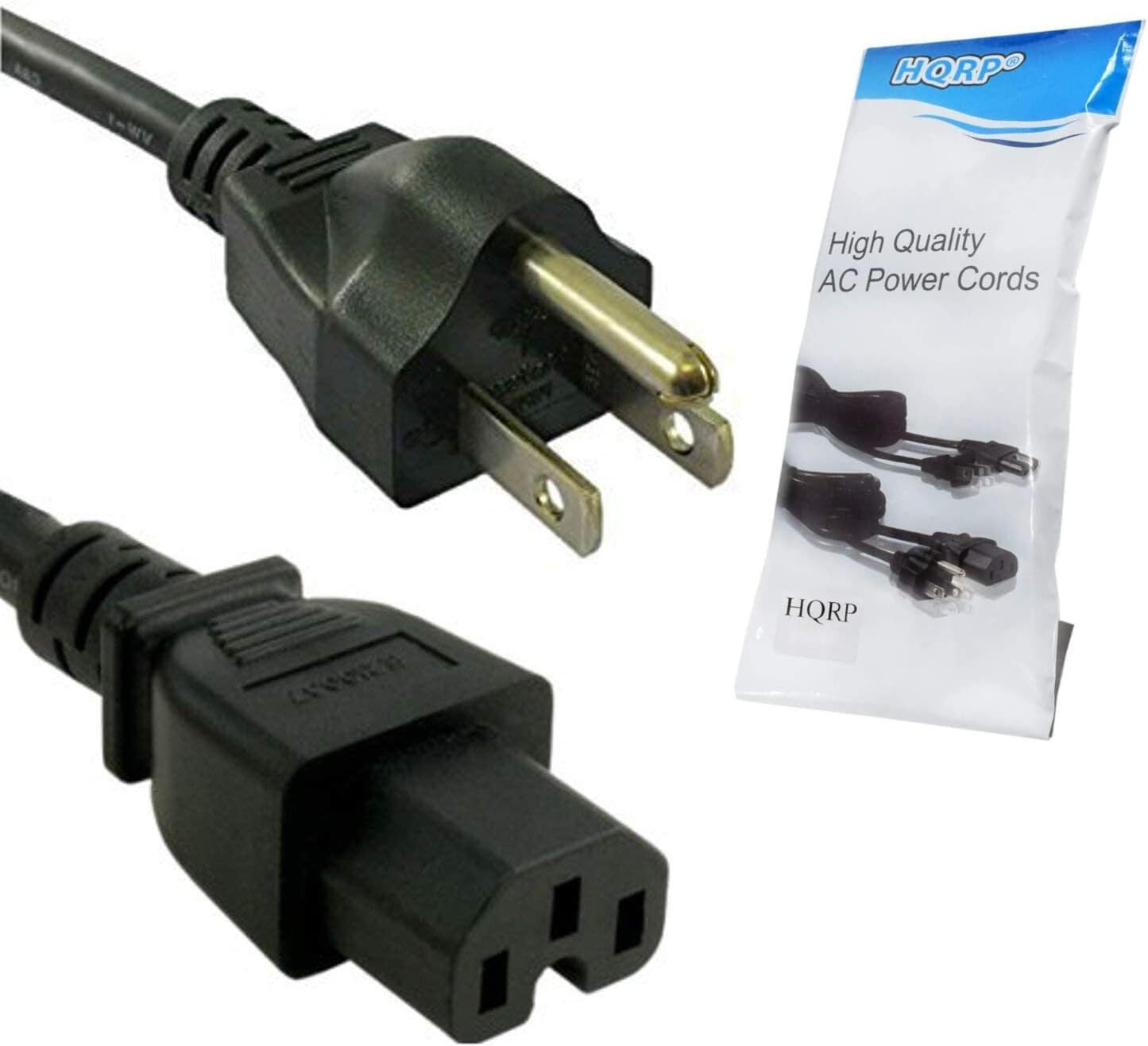 HQRP 6ft AC Power Cord for HP 2620 J8692A J8693A J9148A Procurve 3500 series