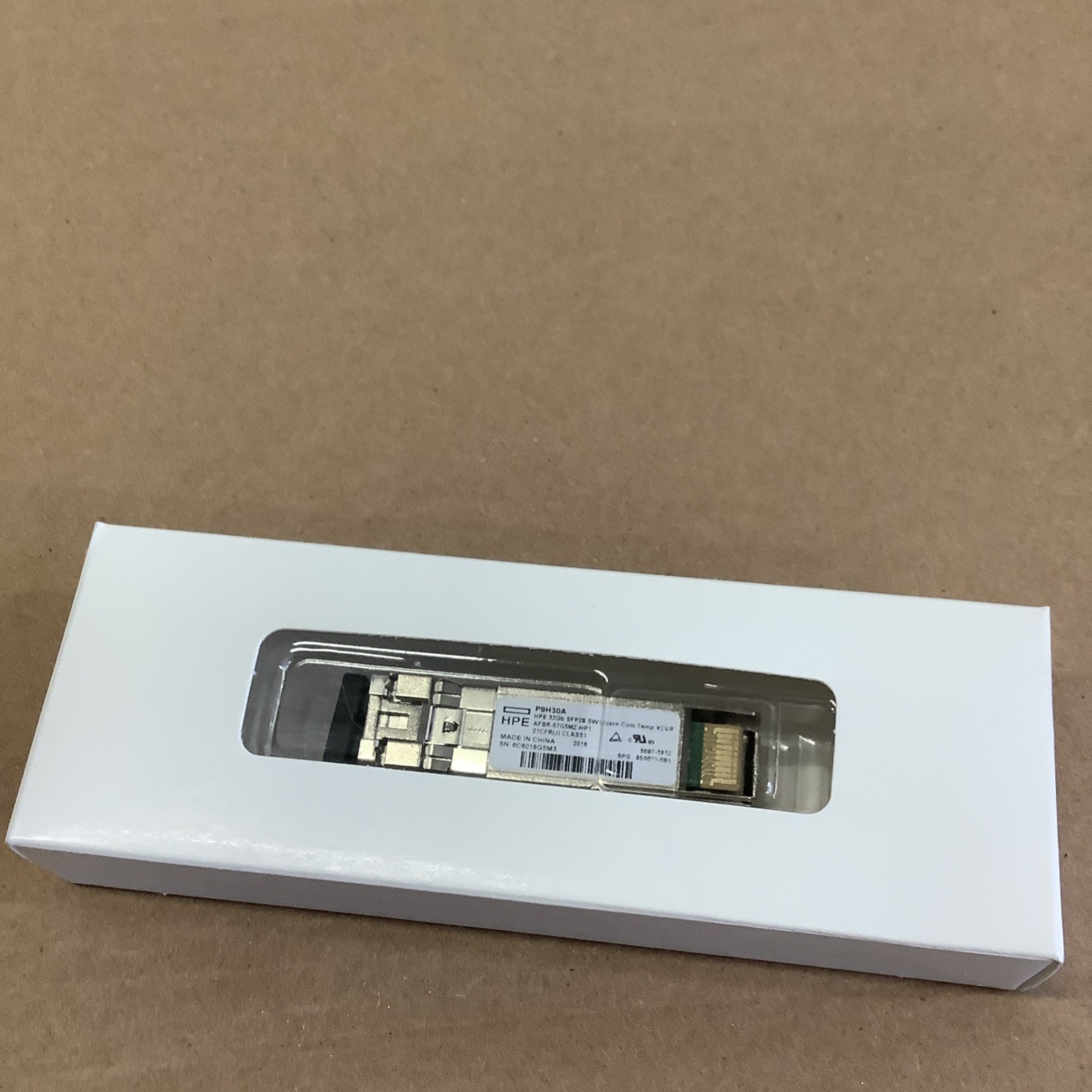 HPE 855071-001 P9H30A AFBR-57G5MZ-HP1 32G SR SFP28 850nm LC MMF Transceiver