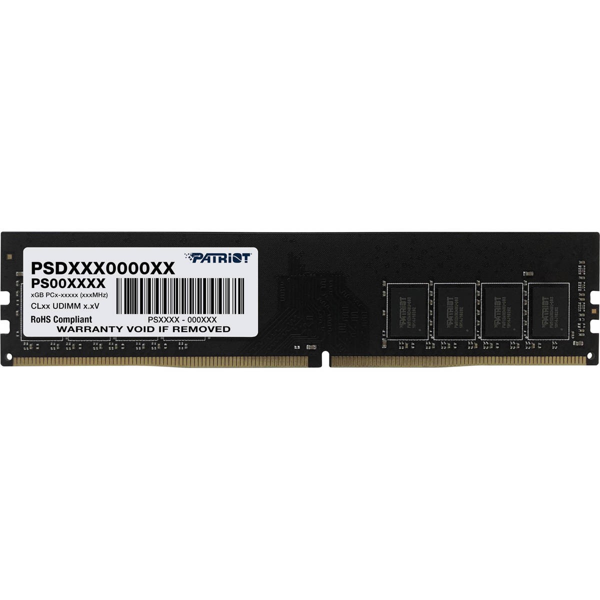 Patriot Signature Line Series DDR4 16GB (1x16GB) 3200MHz CL22 UDIMM Desktop Memo