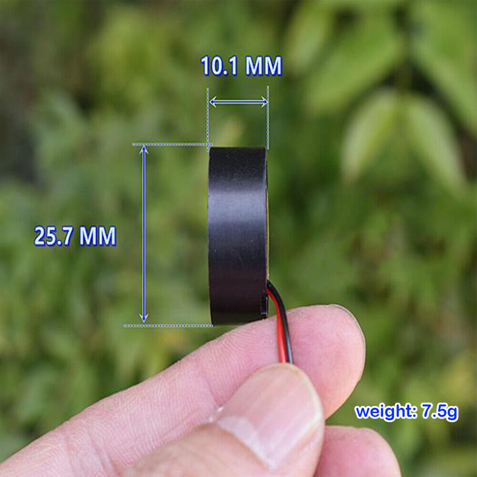 1pcs 13800RPM Mini 2510 Brushless Cooling Fan DC 9V Quiet Large Air Volume Fan