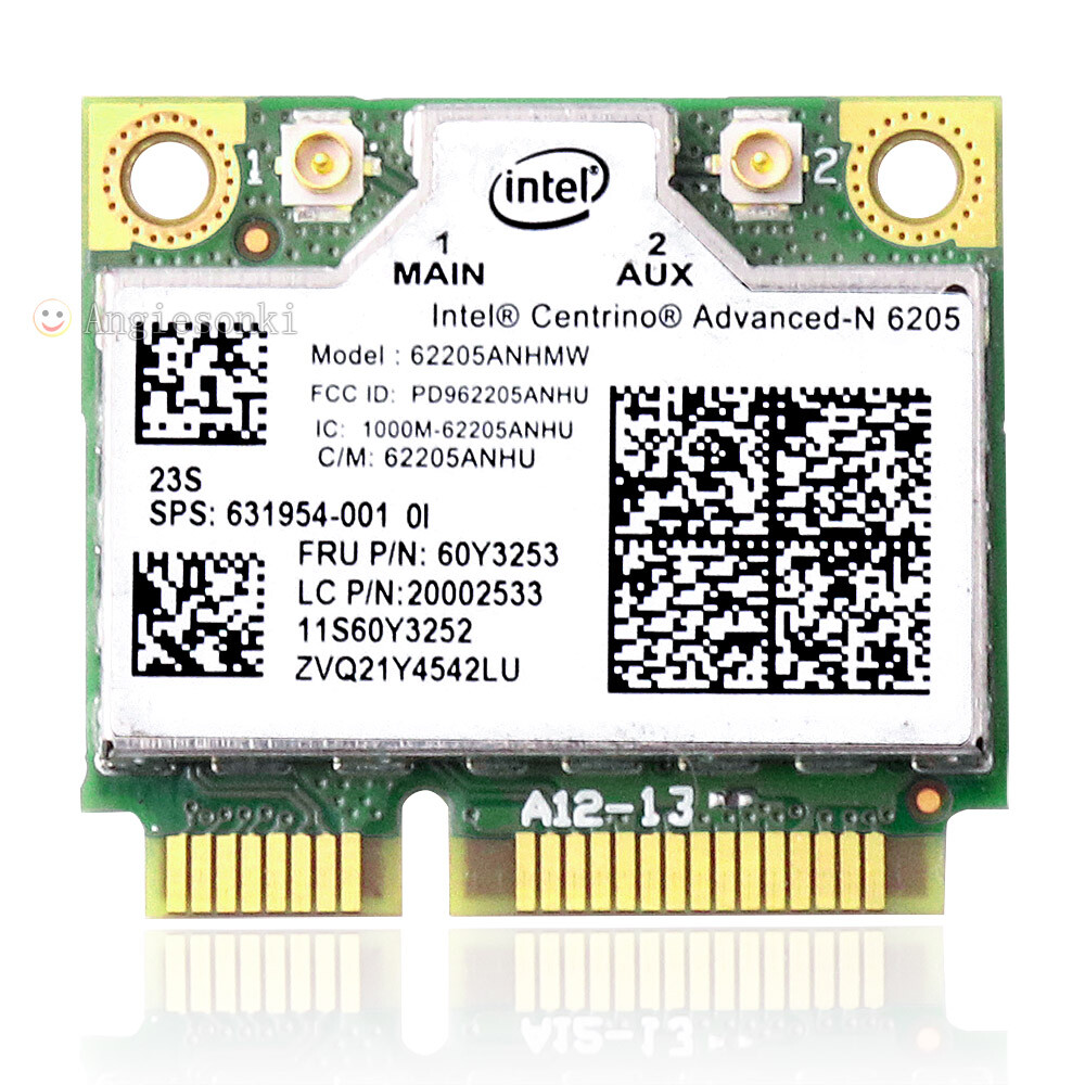 Thinkpad x220 x220i t420 T520s 60Y3253 Intel Centrino Advanced-N 6205 Wifi Card