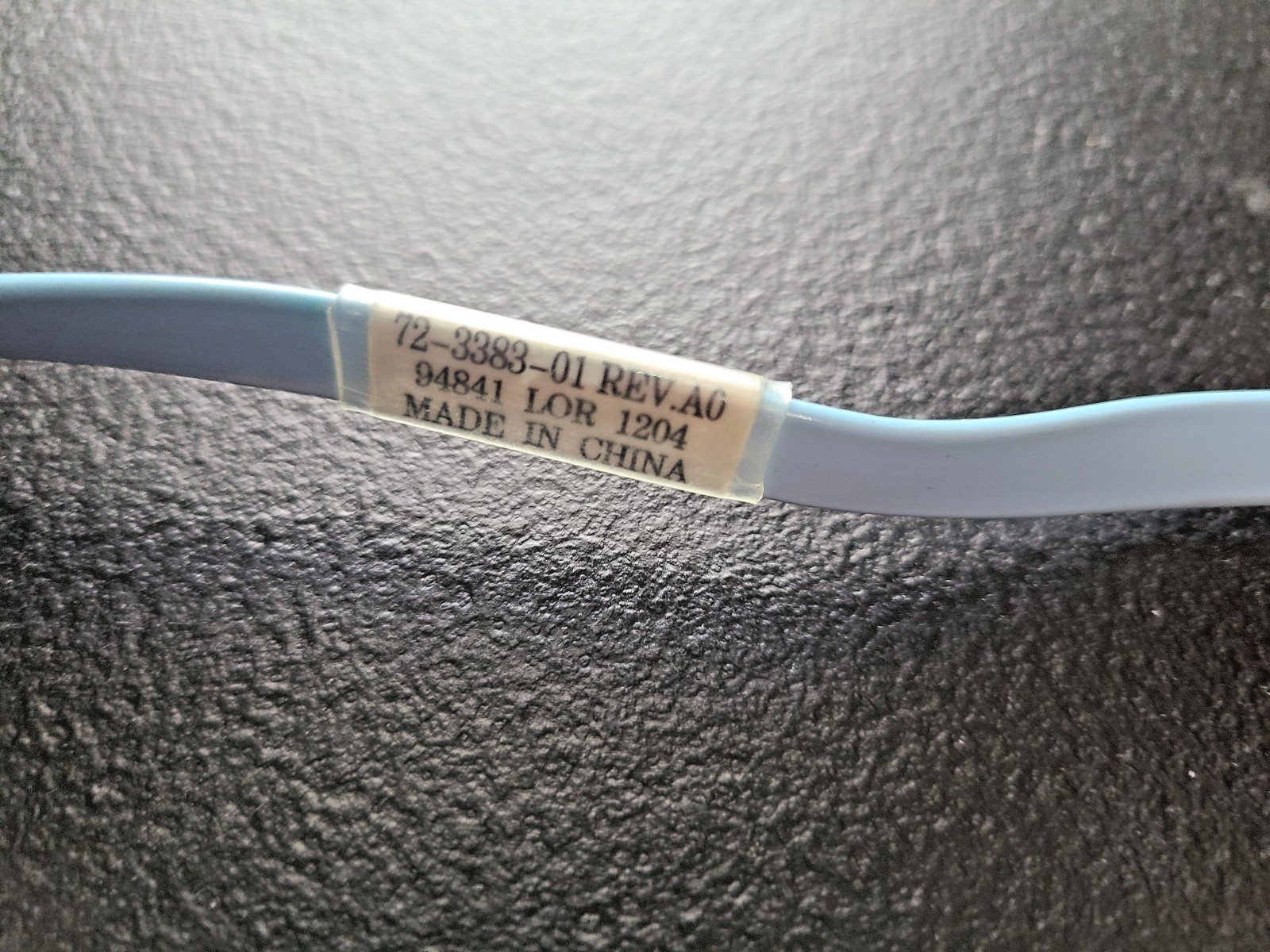 Cisco 72-3383-01 Rev A0 Cable 94841 lor 1204 blue Console Cable Used