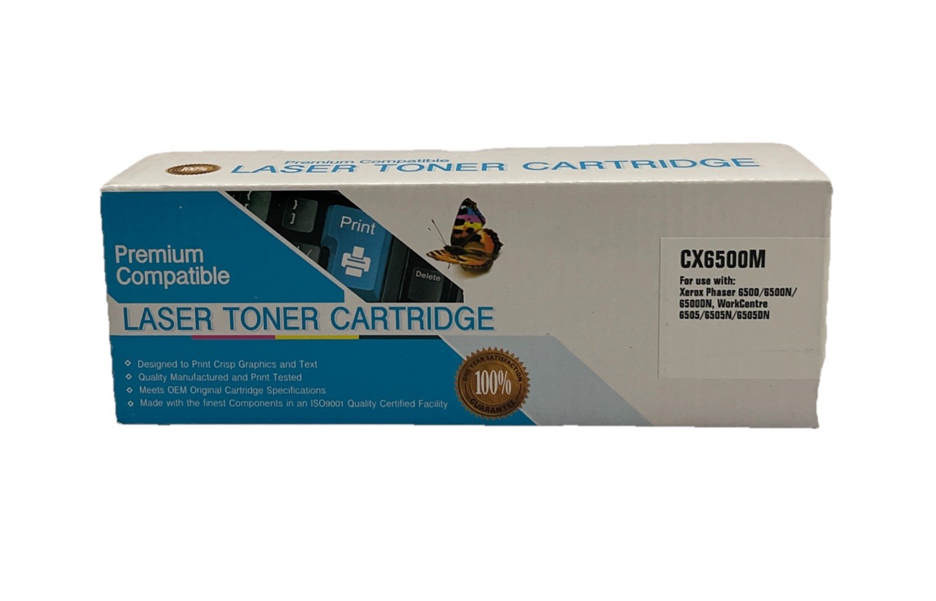 PREMIUM COMPATIBLE LASER TONER CARTRIDGE CX6500M(magenta)Xerox 6500/6500N/6500DN