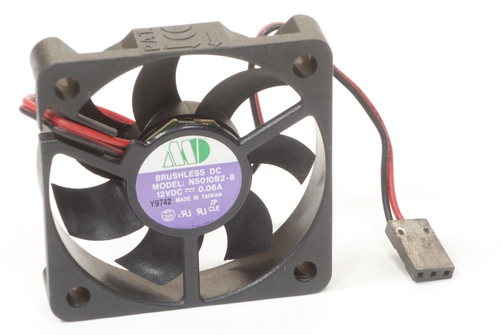 Motor One N5010B2-8 50x10mm Ball Bearing Cooling Fan/FAN 3-Pin DC 12V 0.06A