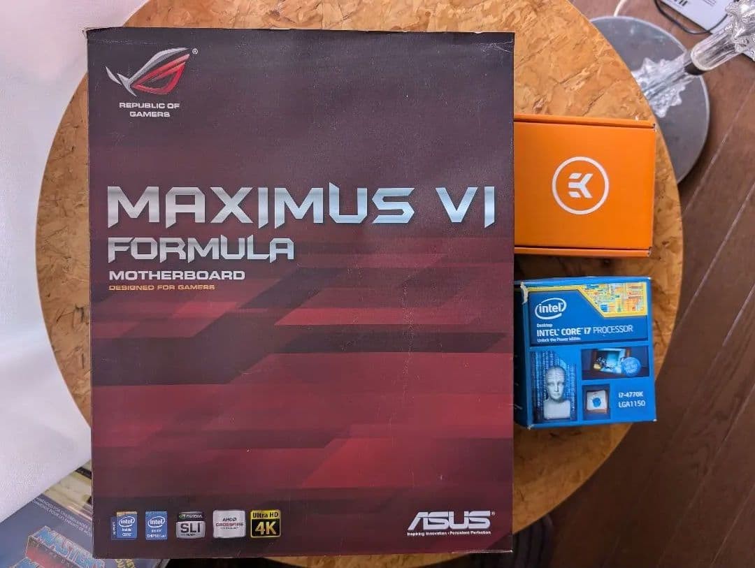 ASUS Maximus VI Formula Motherboard with i7-4790k CPU 16GB RAM Water Cooling