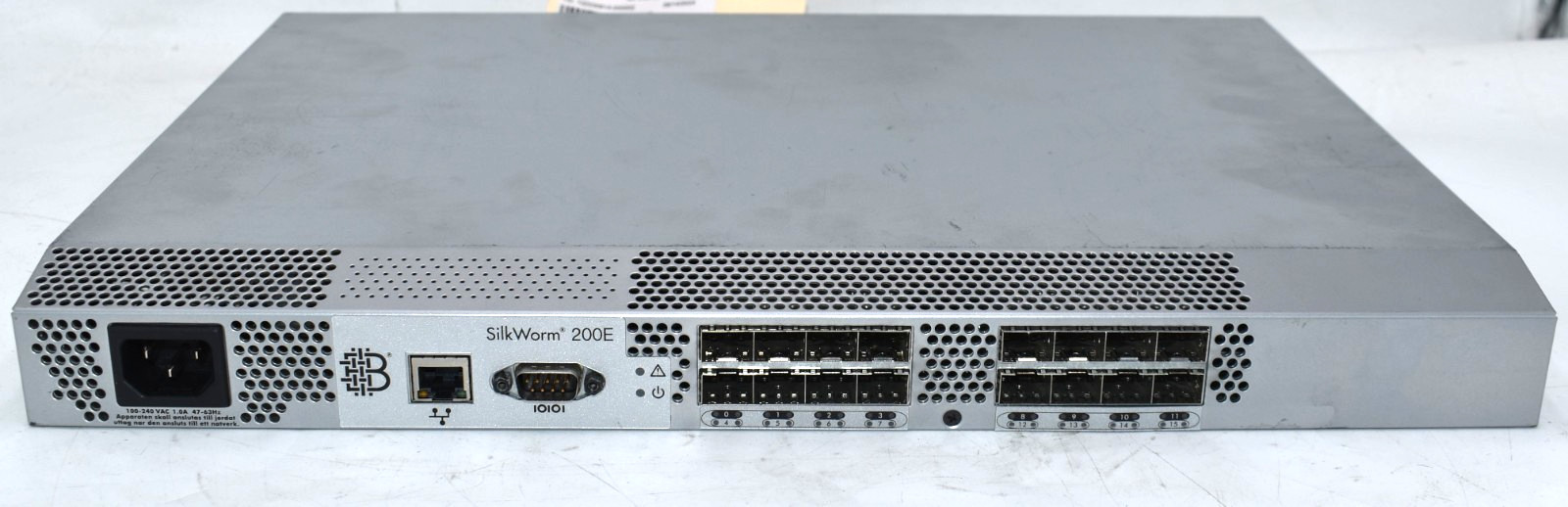 Brocade Silkworm 200E 16 Port 16 x 2GB Fabric Fibre Channel Switch - Tested