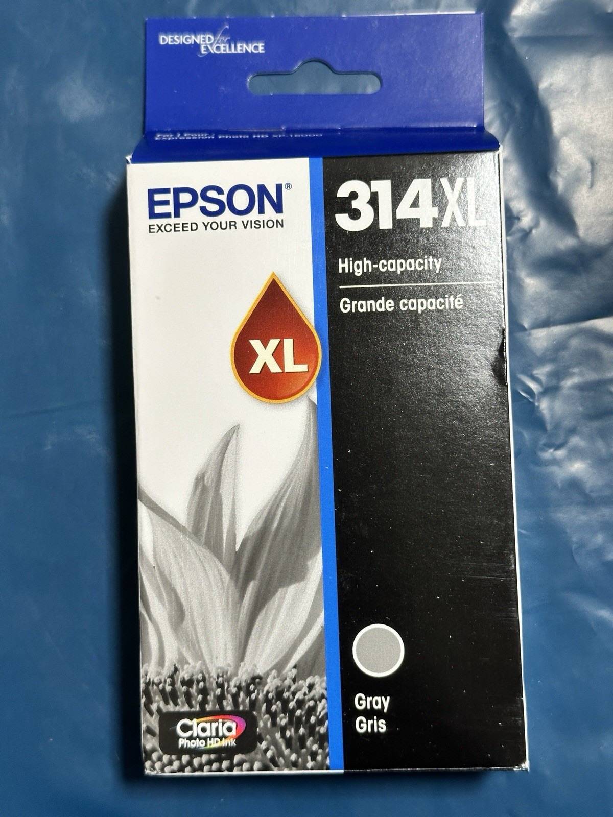 EPSON 314 Claria Photo HD Ink High Capacity Gray Cartridge 09/2028