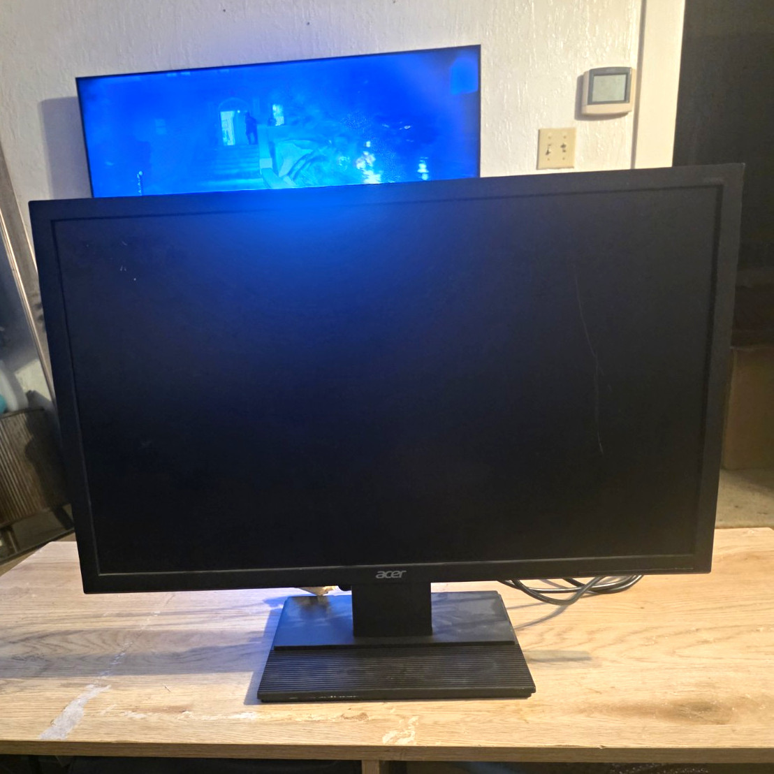 Acer V246HL 23.6" LED Backlit LCD Monitor FHD 1920x1080 60Hz VGA DVI Black