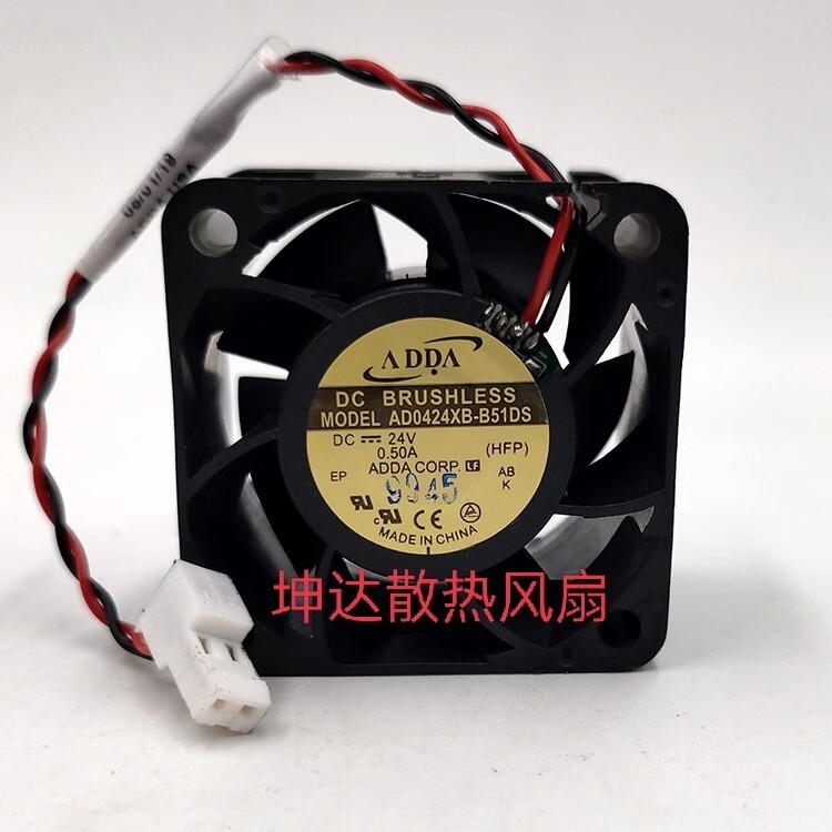 ADDA AD0424XB-B51DS 24V0.50A 4028 4cm Inverter Cooling Fan