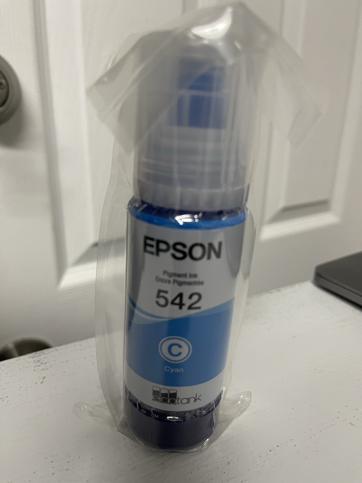 Epson T542 EcoTank Cyan Ink Bottle [T542220-S] New Exp 6/2023