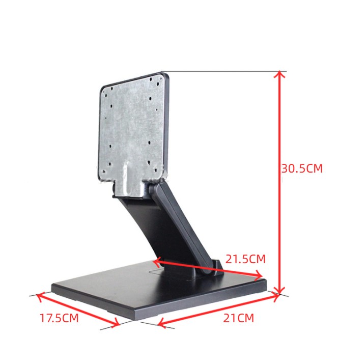 Universal Cable Management Tray+ Monitor Screen Stand Desktop Swivel Mount VESA