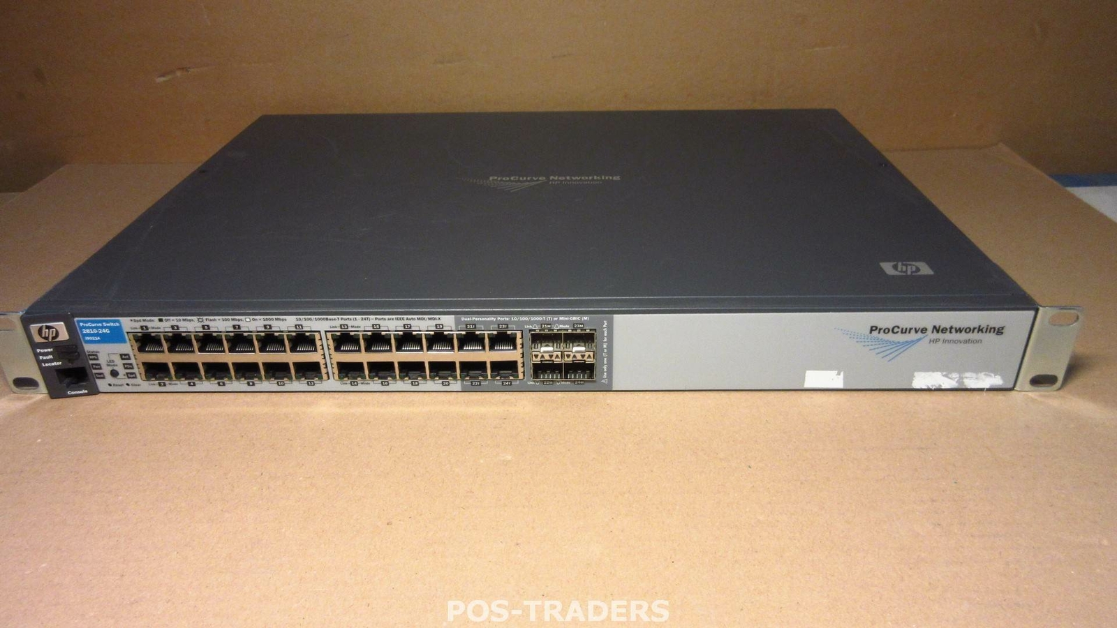 HP J9021A ProCurve 2810-24G 24-10/100/1000 + 4-SFP Switch External Managed