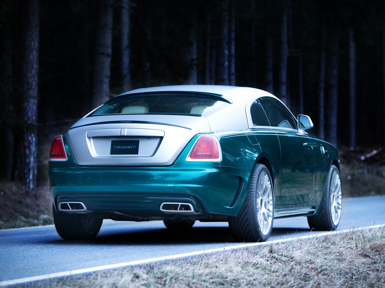 Cars 2014 mansory rolls royce wraith luxury Desk Mat Stitched