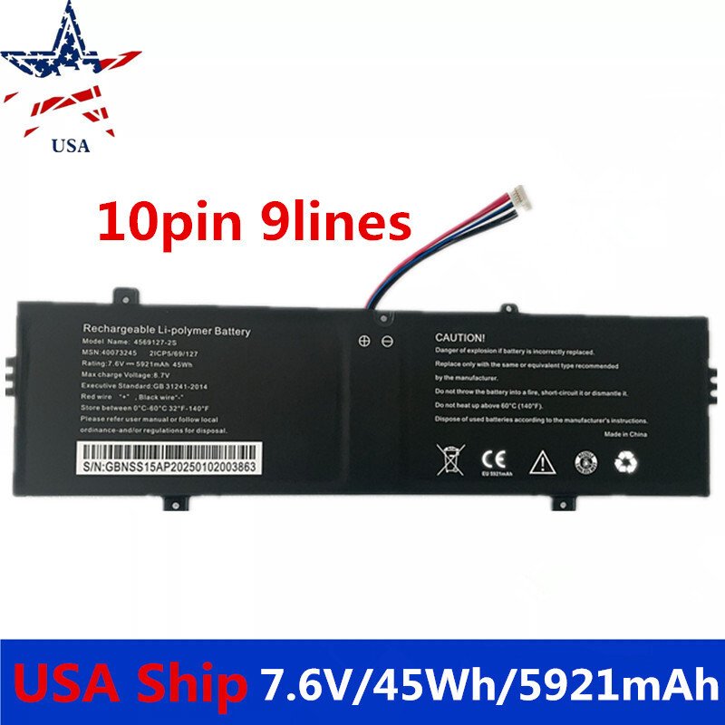 new NV-3285128-2S replacement battery for PRIMUX IOX umax visionbook 14WR PT1406