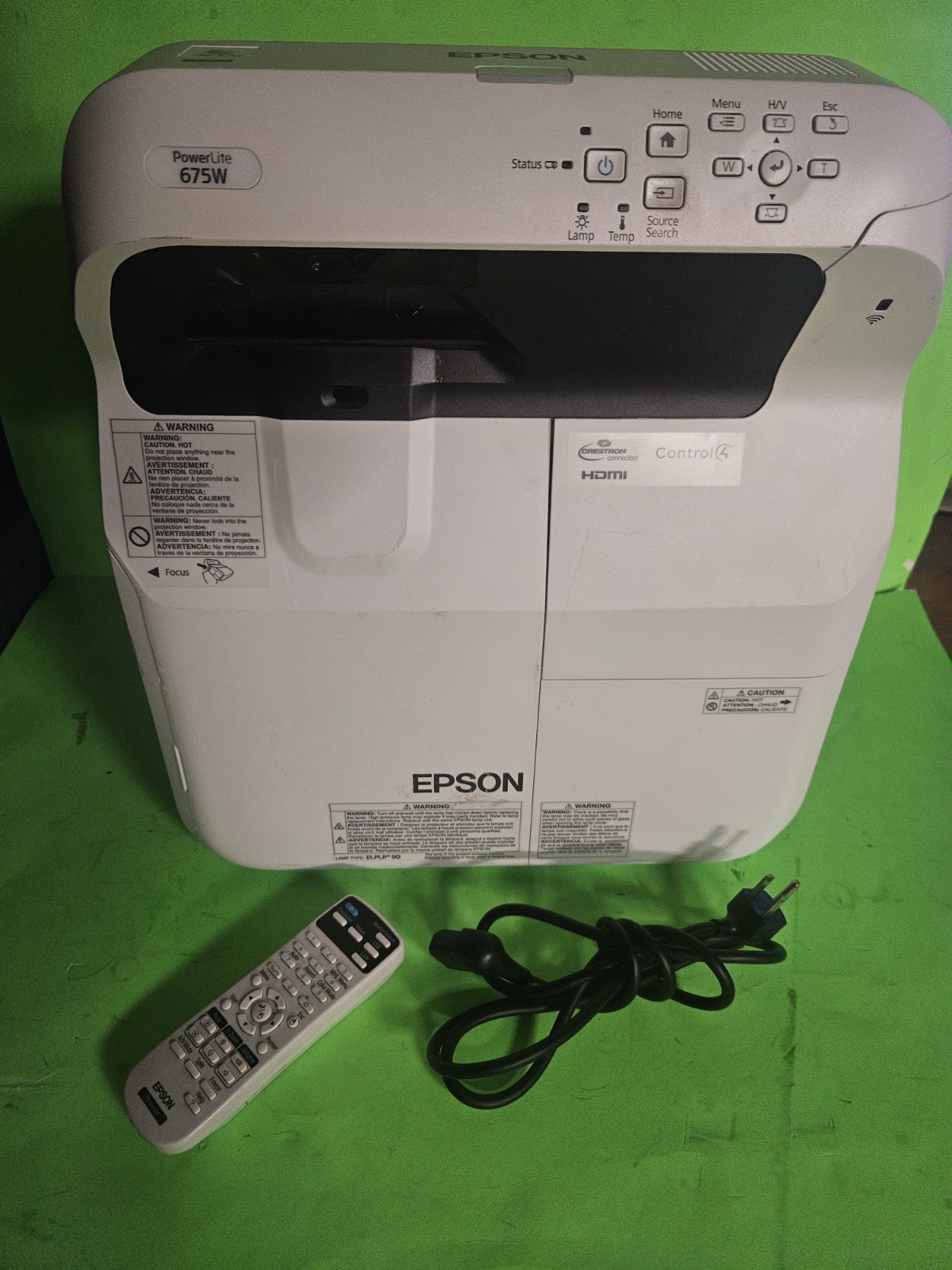 Sale sewing Epson PowerLite 675W   Ultra Short Throw Projector NEW LAMP