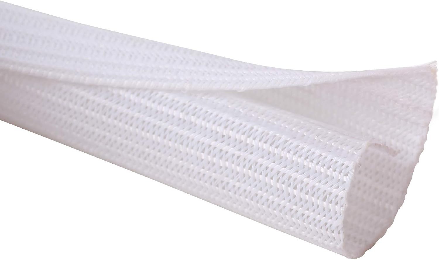 25ft - 1/2 inch Cord Protector Wire Loom Tubing Cable Sleeve Split Sleeving for 