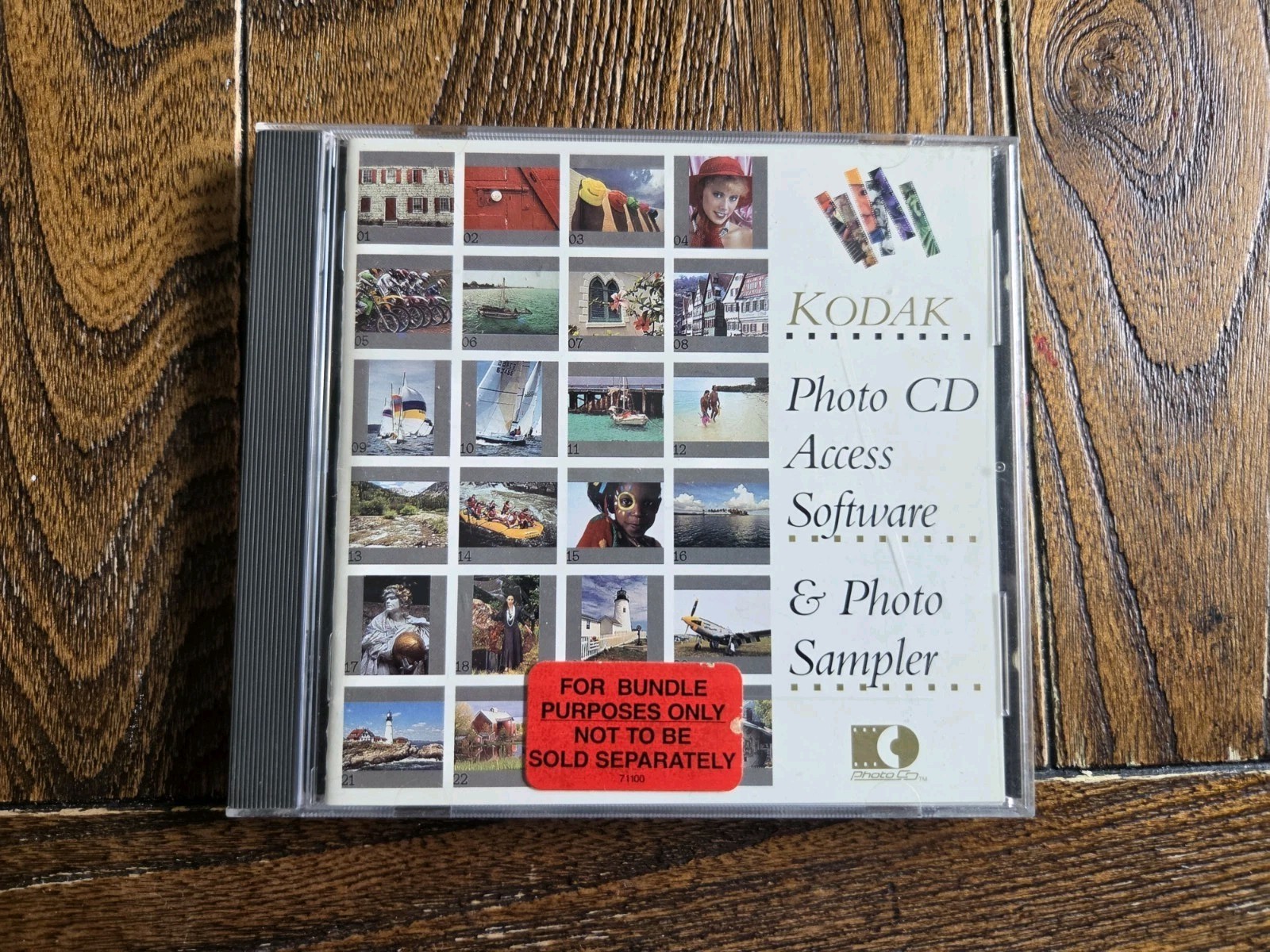 Kodak PhotoEdge Photo CD Software Version 1.1 Vintage 1991 RARE