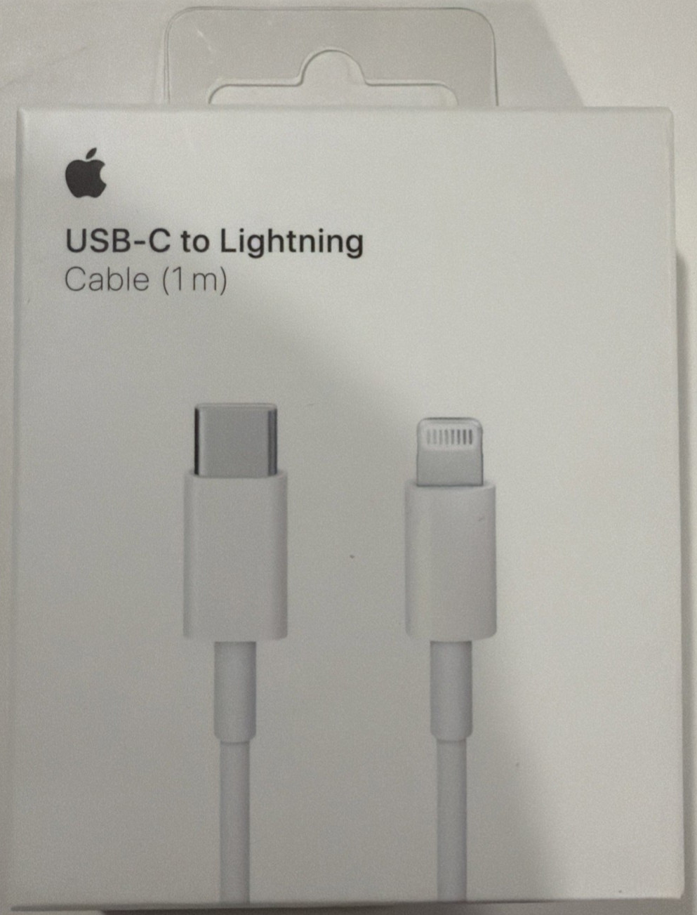 Genuine OEM Apple USB-C to Lightning Charge Power Cable White (New, Sealed)