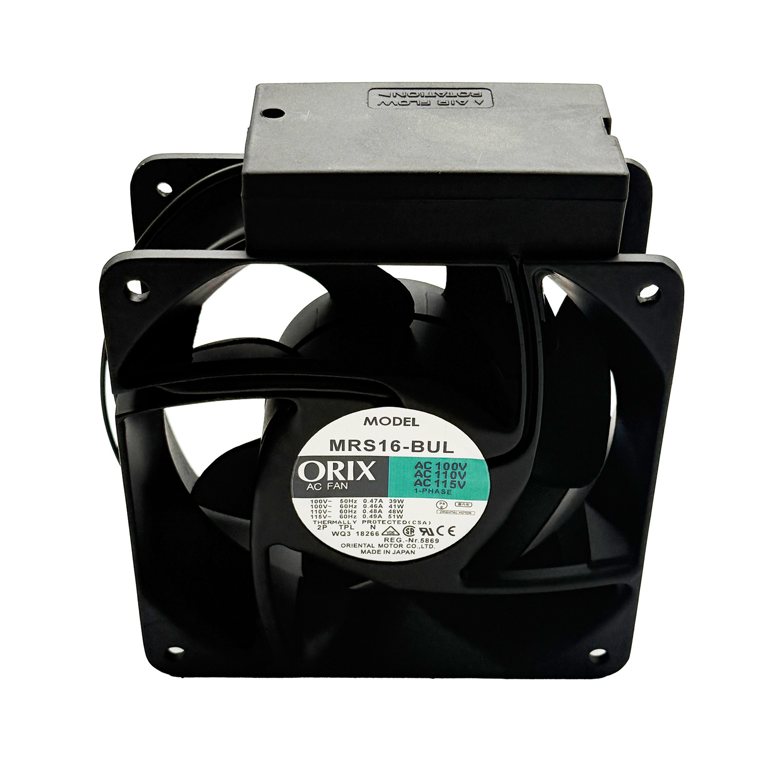 1Pcs Brand New MRS16-BUL AC100V/115V  for ORIX 2Pin Inverter Fan