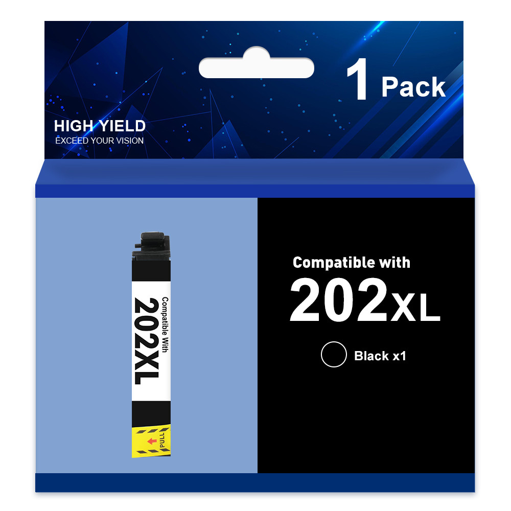 T202 202XL Ink Cartridges for Epson 202XL WorkForce WF-2860 XP-5100 Printer Ink