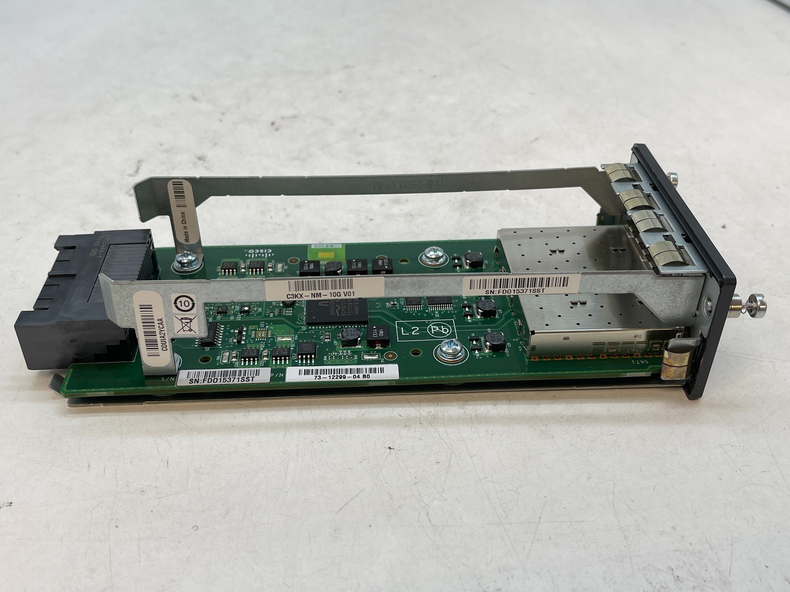 Cisco C3KX-NM-10G V01 Catalyst 3750-X / 3560-X 2x 10GE 4x 1GE Module -Free S/H