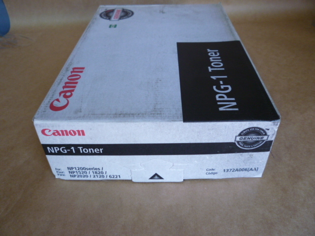  Canon 1372A006AA Toner Cartridge NPG-1