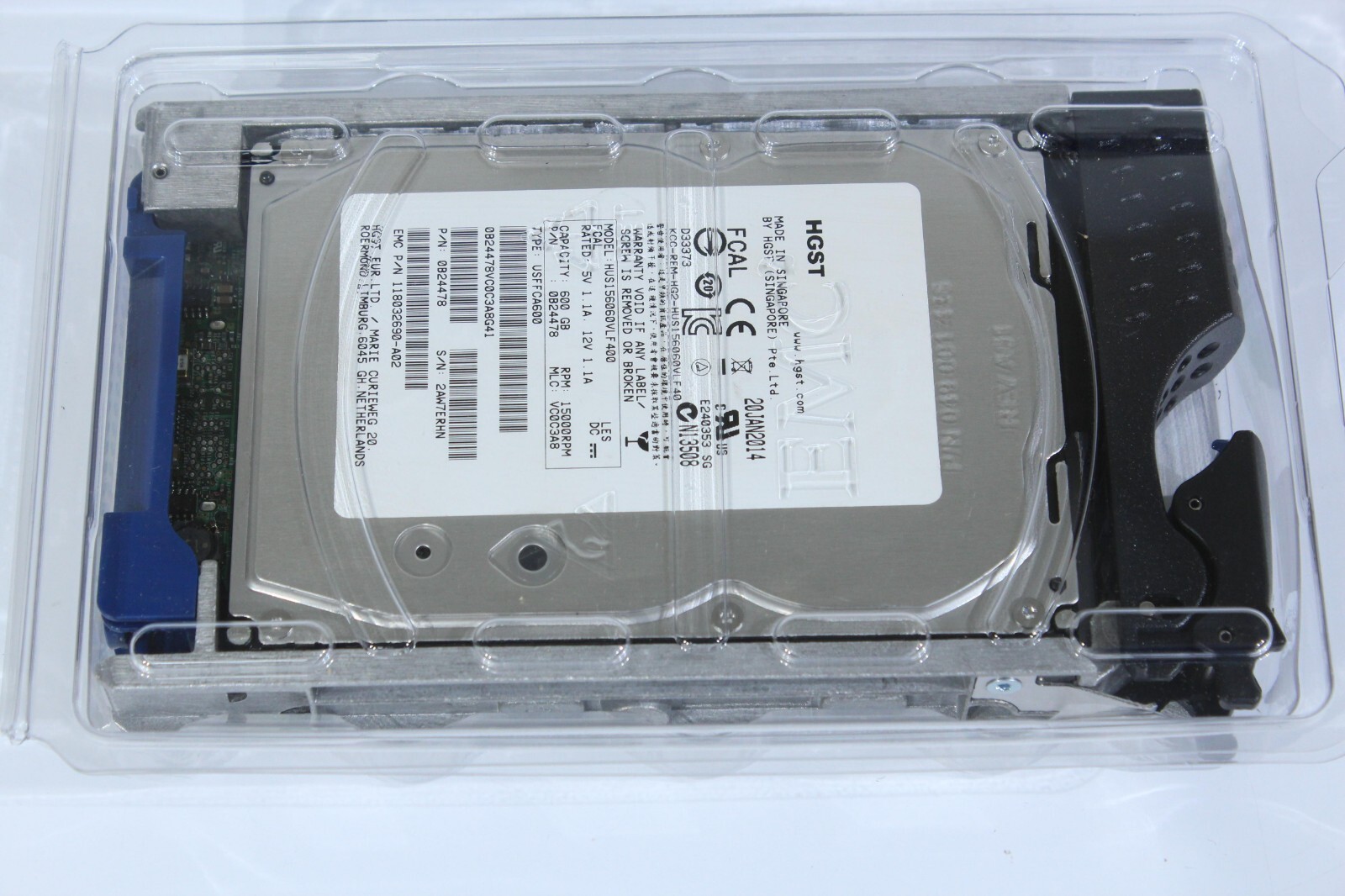 005049088 EMC 600GB 15000U/min 64MB FC 4G 3.5" HDD NEW~