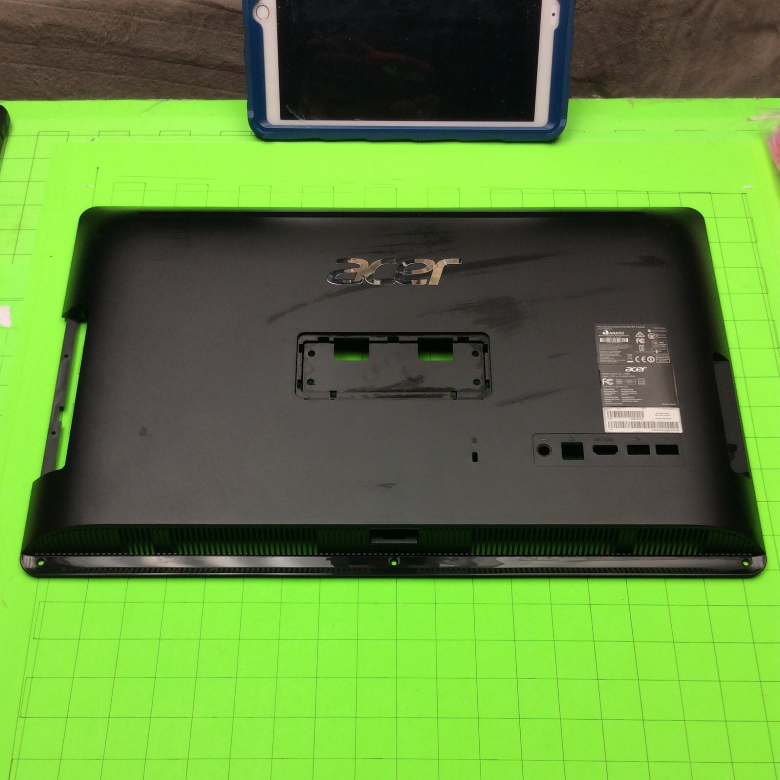 Acer Aspire ZC-700G Desktop Computer Back Plastic Panel