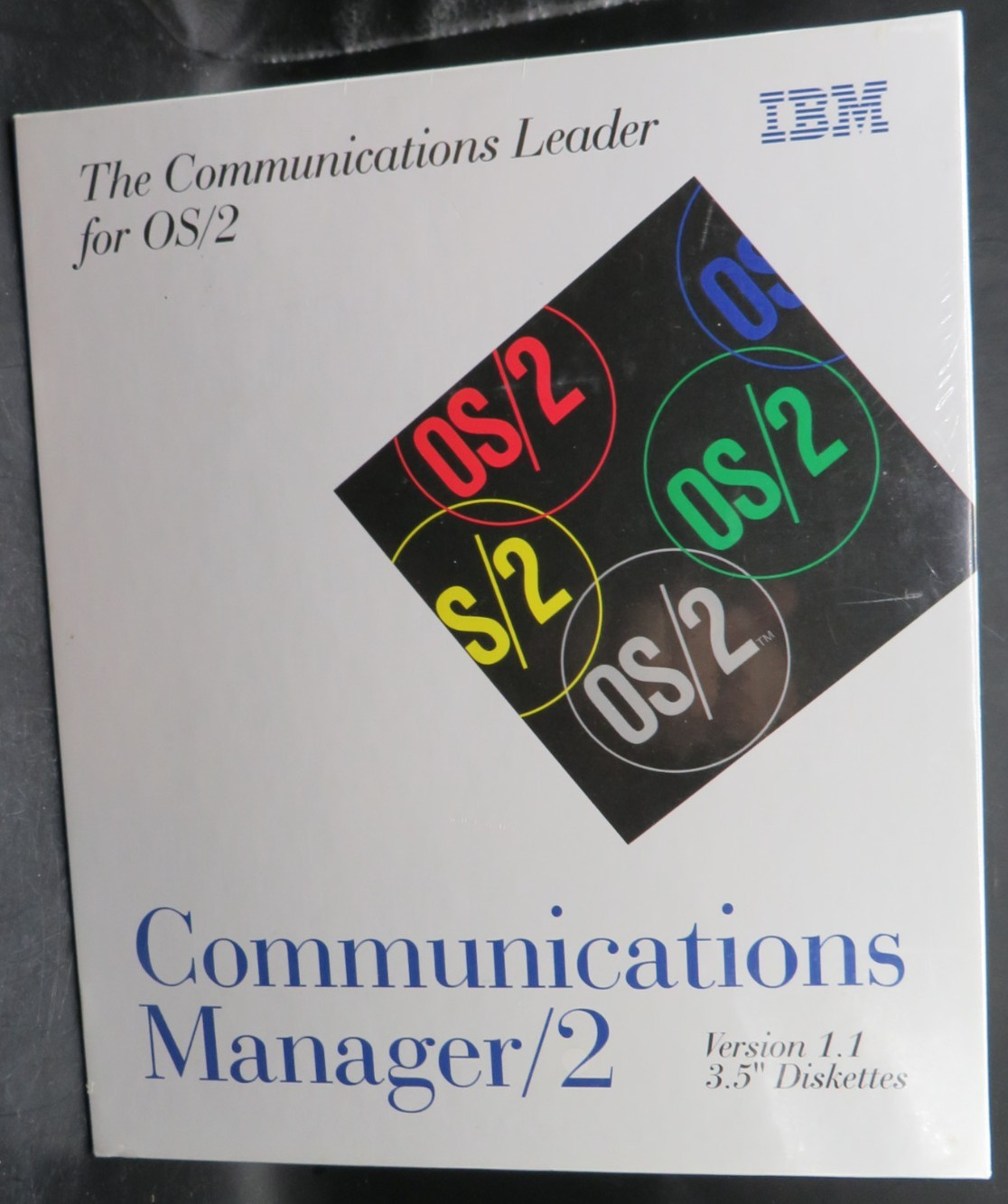 NEW SEALED IBM OS/2 COMMUNICATIONS MANAGER / 2 VERSION 1.1 3.5" DISKETTES 