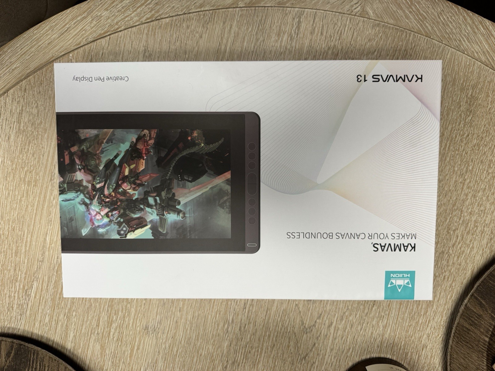 Huion Kamvas 13 Graphics Drawing Pen Tablet - Black (GS1331) - New , J2