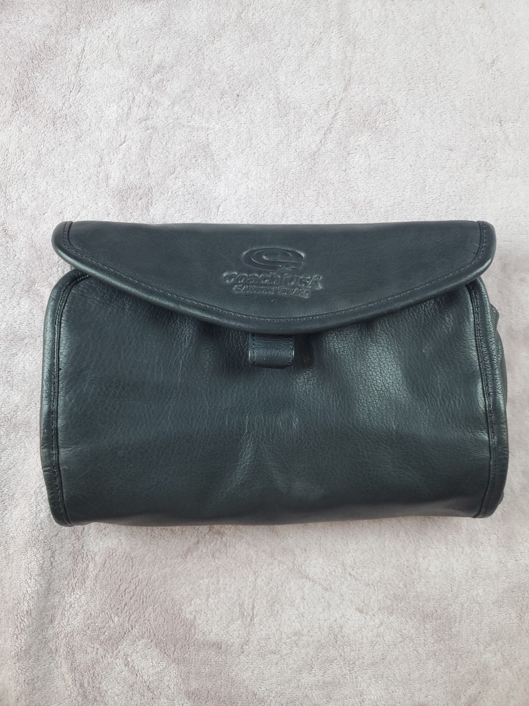 coach usa bag canyon outback leather  expandable 
