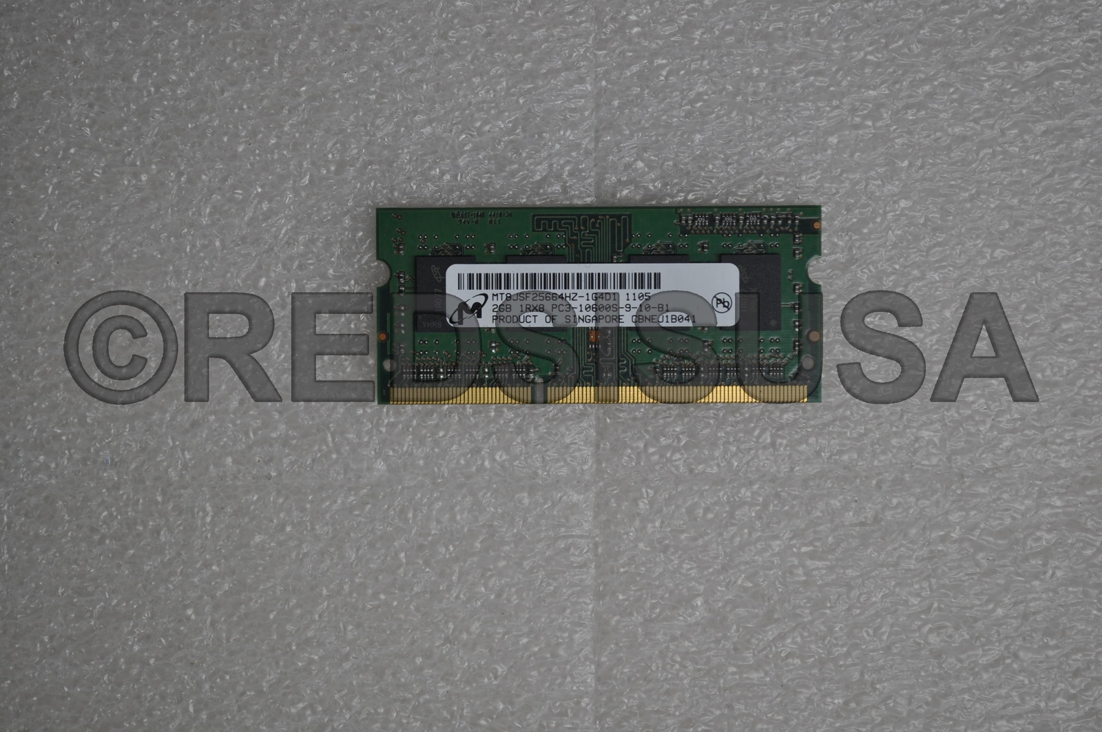 HP 2GB PC3-10600 DDR3-1333MHz non-ECC SoDimm Dual Rank Memory Module 598856-002