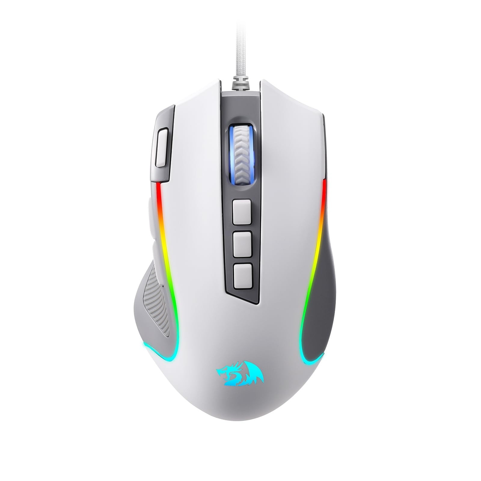 Redragon M612WG-RGB Predator Gaming Mouse 8000 DPI Backlit Wired RGB Ergonomic