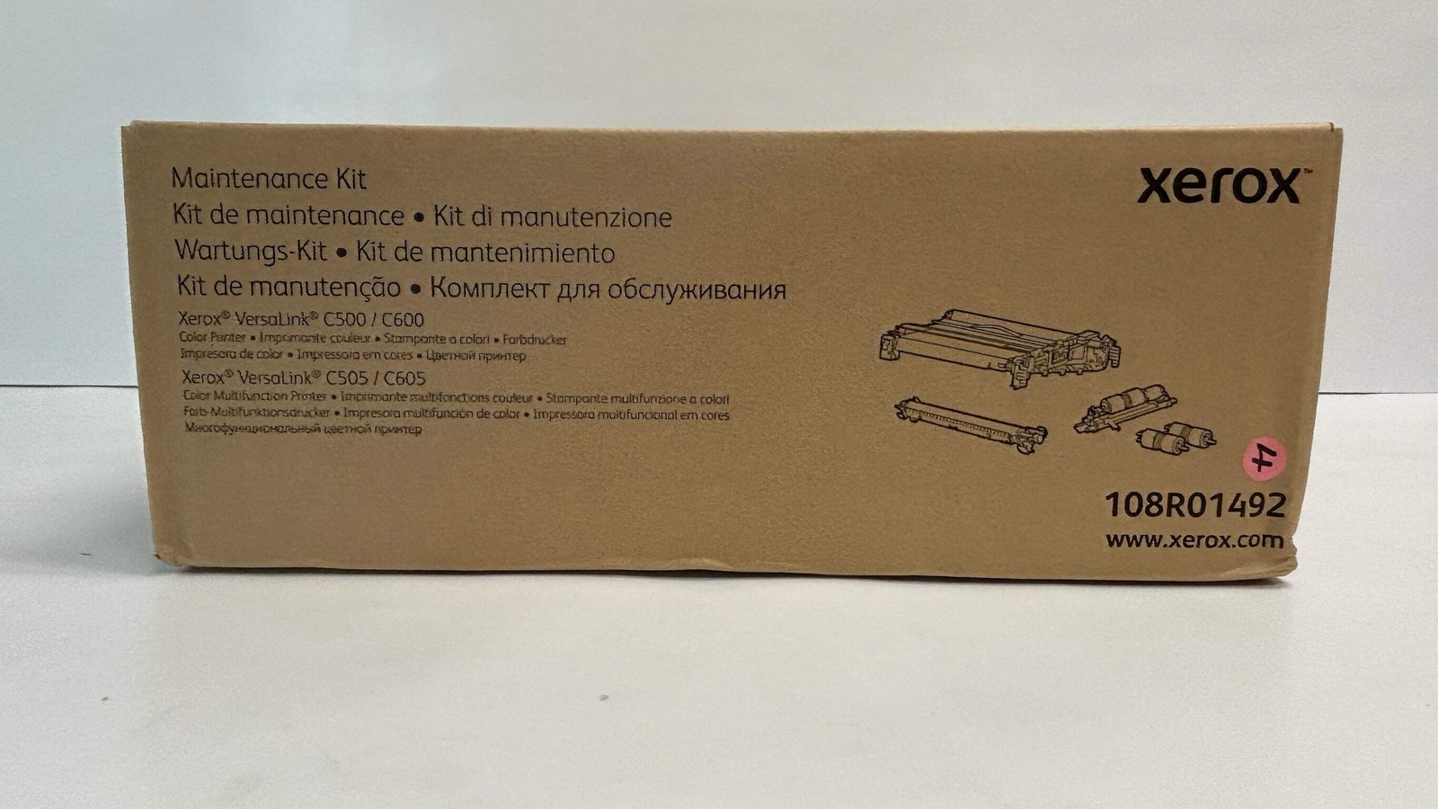 Genuine Xerox VersaLink C500,C505,C600,C605 Maintenance kit 108R01492