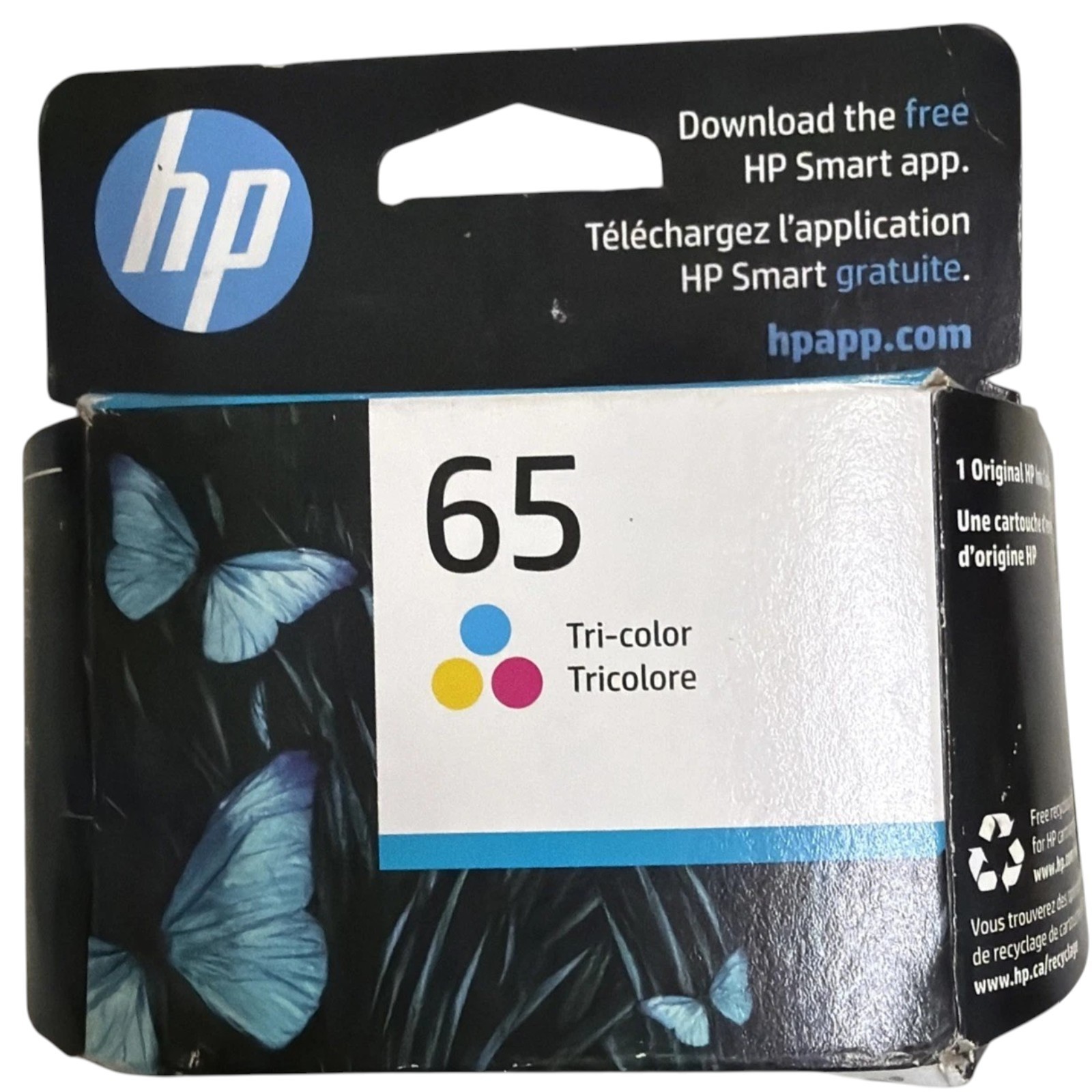 Genuine HP 65 Ink Cartridge color Pack for HP 2622 3752 3722 printer 2026