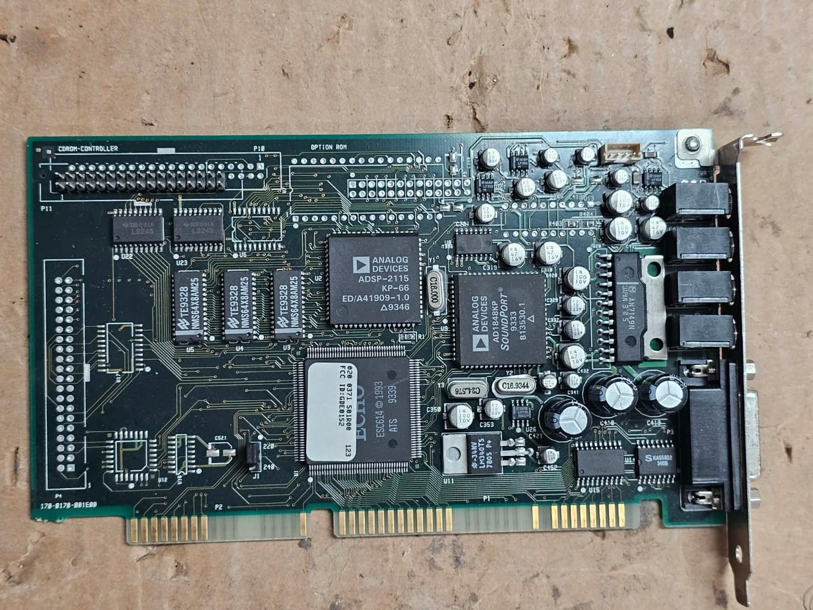 Retro Gaming Vintage Cardinal Technologies DSP16 / MPC700  Sound Card ISA Tested