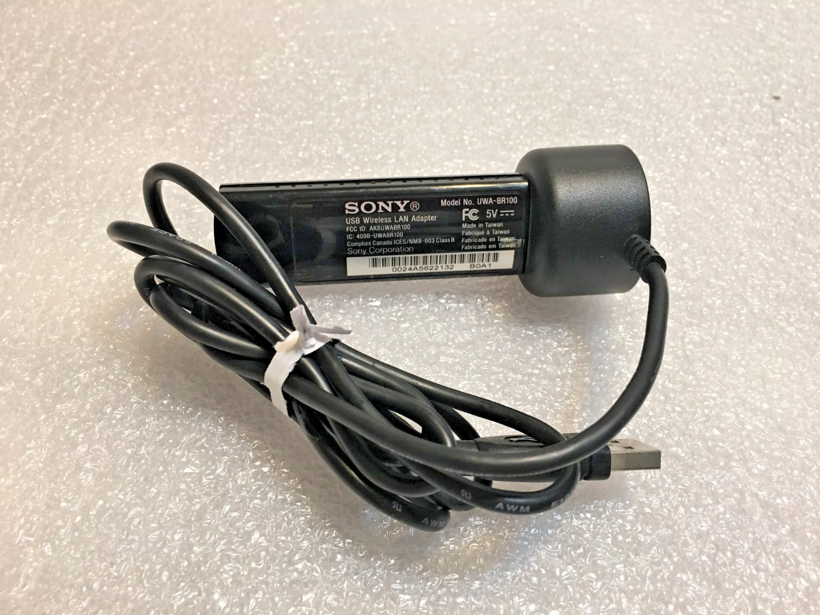 Sony UWA-BR100 USB Wireless LAN Adapter for BRAVIA TV Blu-ray Player Black