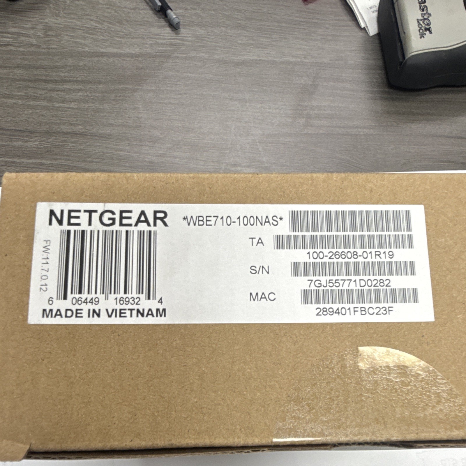 NETGEAR Business NETGEAR Business WBE710-100NAS Network Solution Standalone