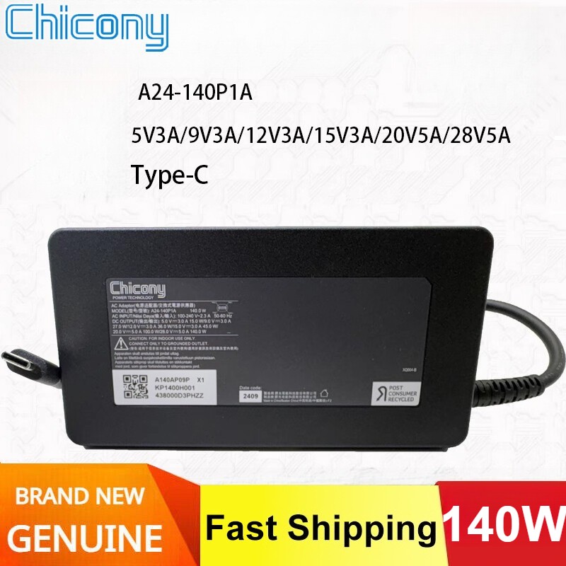 A24-140P1A New Original 28V 5A ACER Power AC Adapter A140AP09P Charger