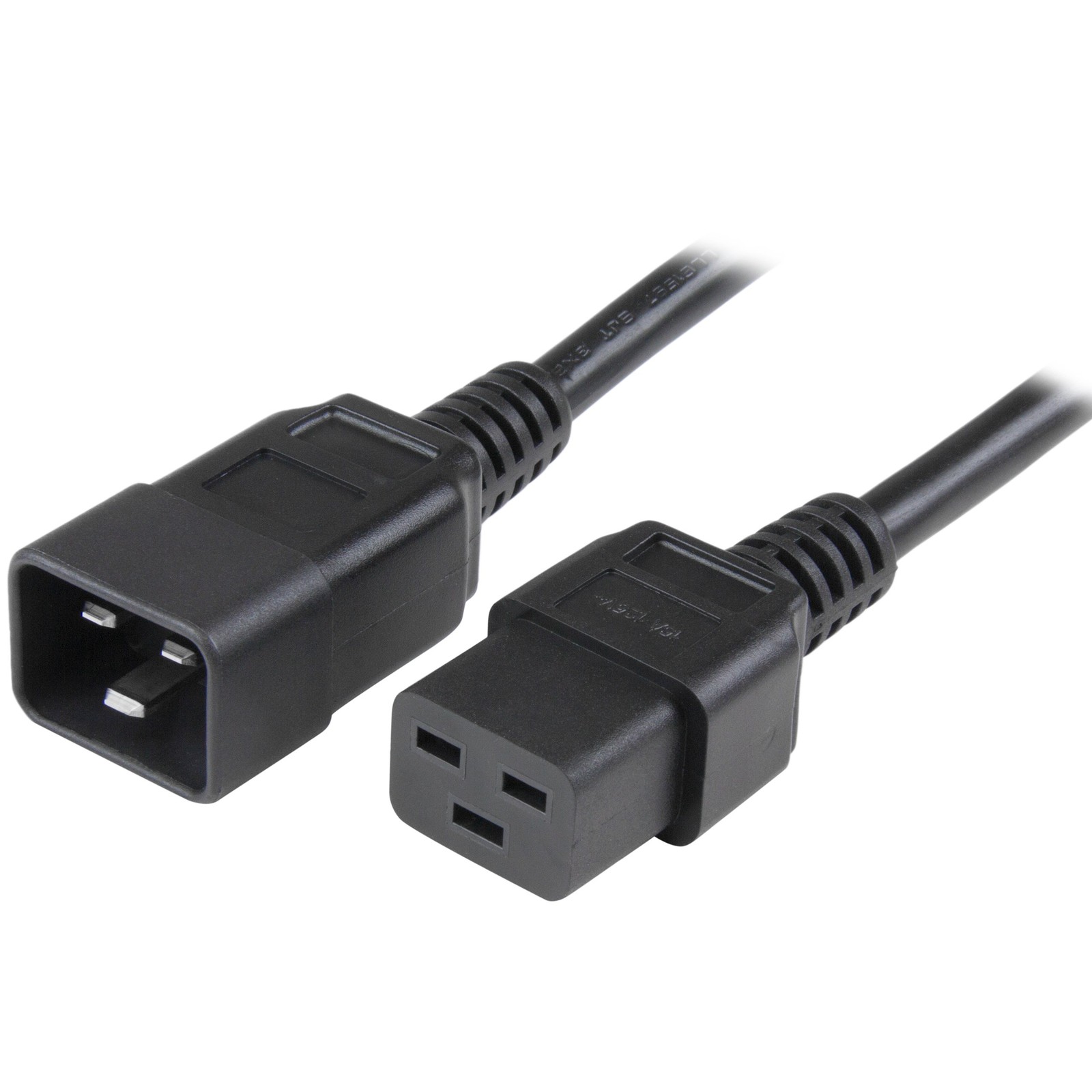 Startech 10 Ft Heavy Duty 14 Awg Computer Power Cord - C19 To C20 - For Pdu