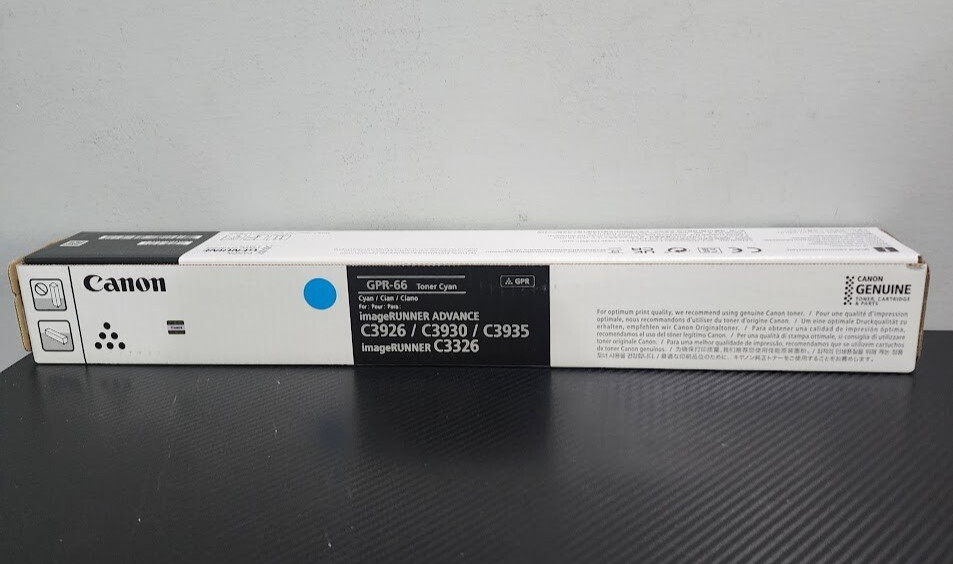 Canon GPR-66 5754C003AA Cyan High Yield Toner Cartridge