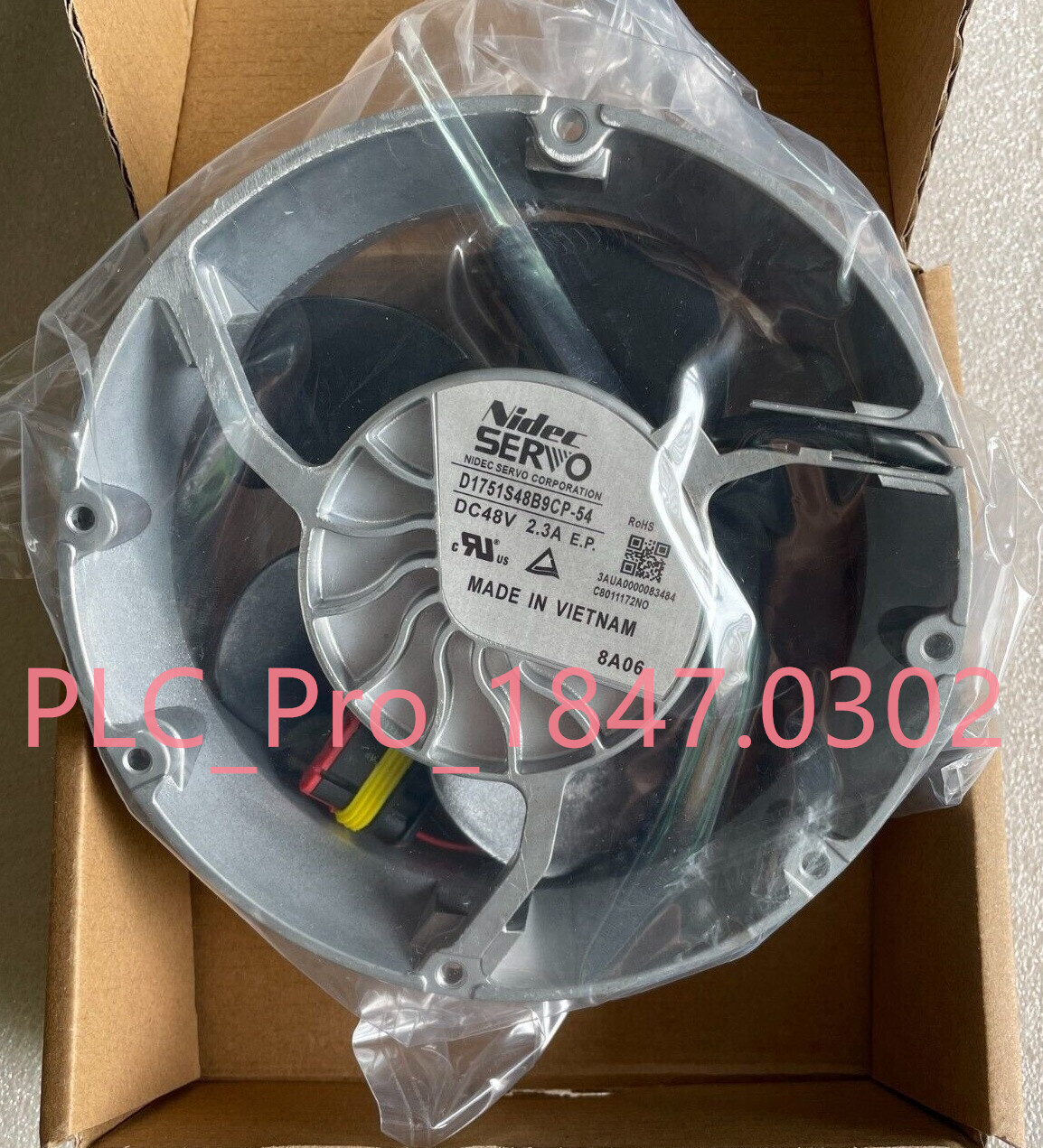 1PCS New  Nidec D1751S48B9CP-54 DC48V 2.3A 4-wire inverter cooling fan Fast ship