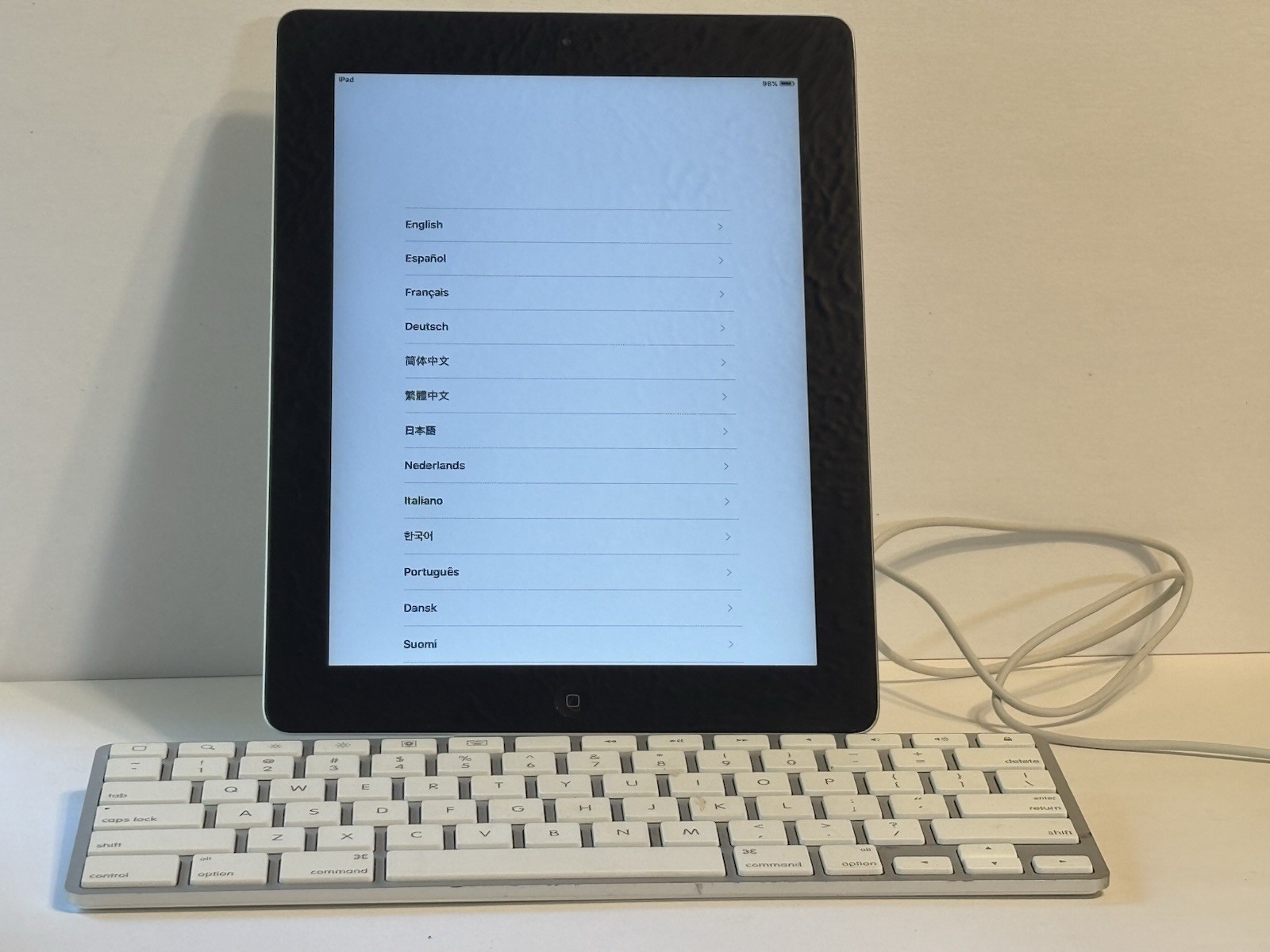 Apple iPad 2nd Gen Model A1395 9.7" 64GB WiFi Tablet Black Silver Tested Working
