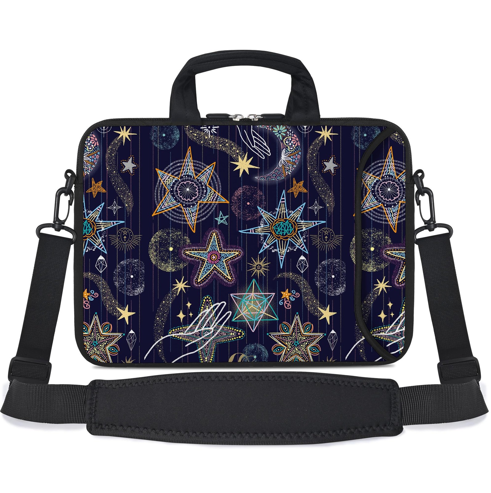 17 Inch Laptop Shoulder Bag Stars Fits 15.6/16/17/17.3/17.4 Inch Notebook