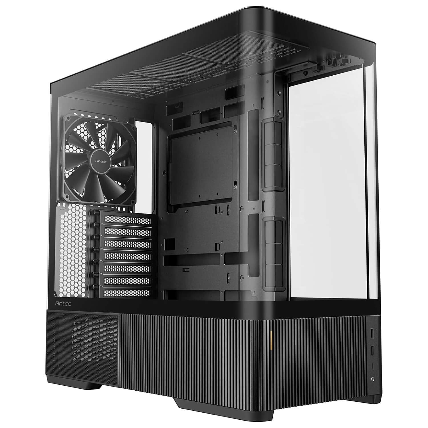 Antec C6 Curve Air Black ATX Mid Tower Case Panoramic Curved Glass C6CURVEAIR